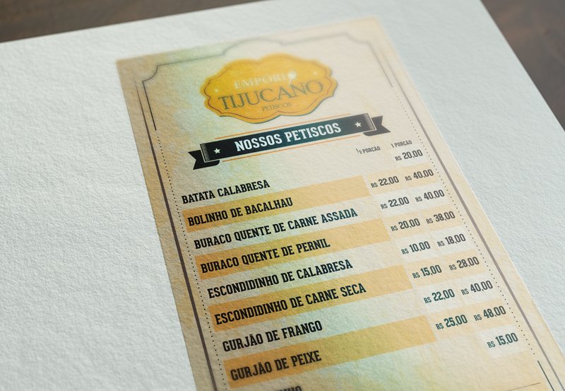 Identidade visual Empório Tijucano