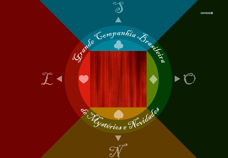 Site Cia de Mystérios